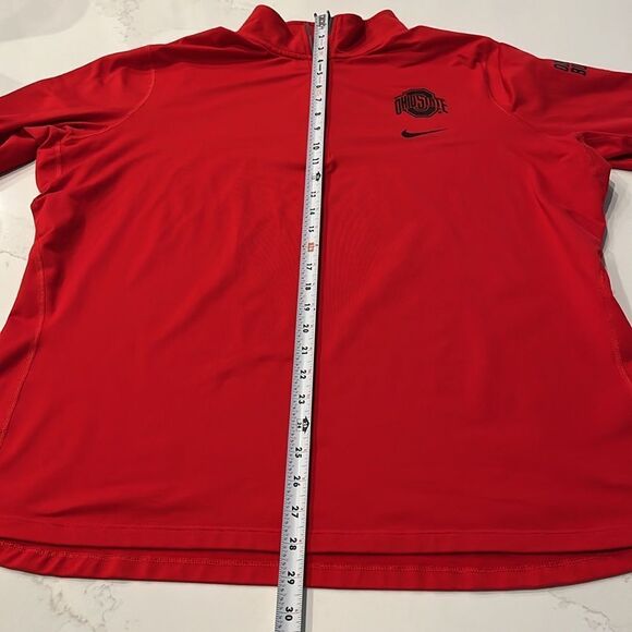 Nike Dri-Fit Ohio State Buckeyes 1/4 Zip Pullover - Picture 6 of 9